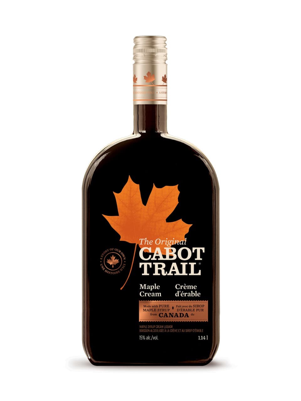 CABOT TRAIL MAPLE CREAM LIQUEUR 1.14L - 34738 - The LB Liquor in Estevan and Weyburn, Saskatchewan