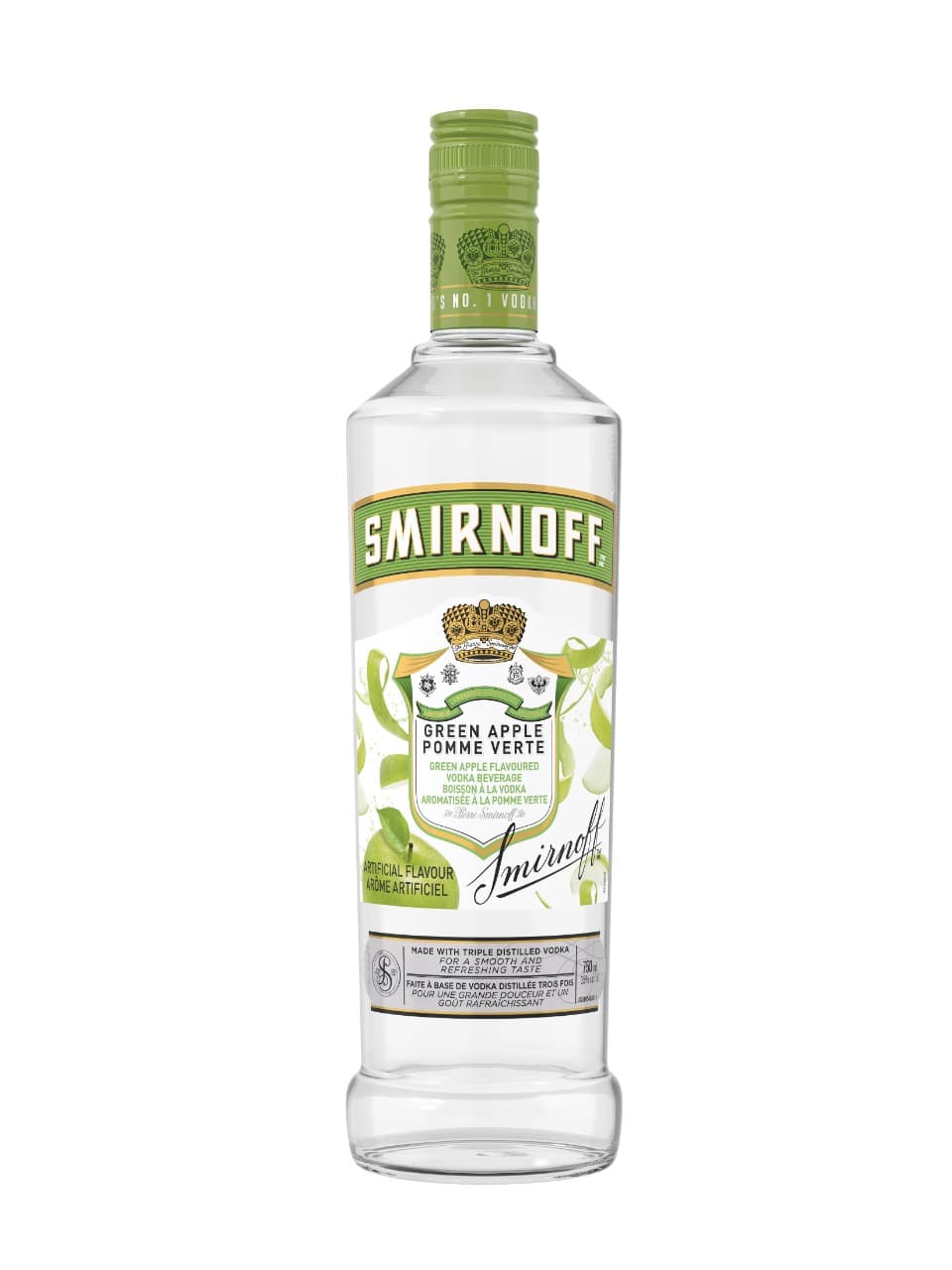 SO SMIRNOFF GREEN APPLE 750mL - 19780 - The LB Liquor in Estevan and Weyburn, Saskatchewan