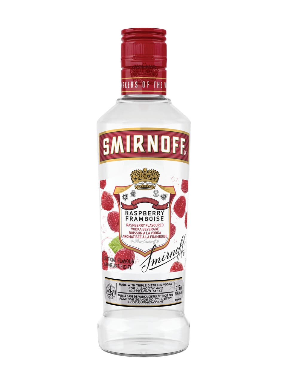 SMIRNOFF RASPBERRY VODKA 750mL - 19784 - The LB Liquor in Estevan and Weyburn, Saskatchewan