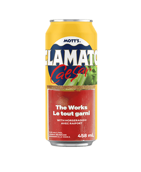 1C MOTT'S CLAMATO THE WORKS CAESAR 458mL - 28081 - The LB Liquor in Estevan and Weyburn, Saskatchewan