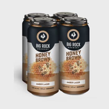 4C BIG ROCK HONEY LAGER 473ml - 38409 - The LB Liquor in Estevan and Weyburn, Saskatchewan