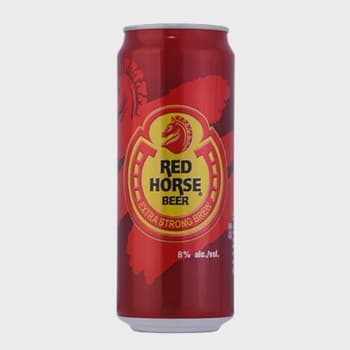 SO 1C RED HORSE EXTRA STRONG BEER 500ml - 11264 - The LB Liquor in Estevan and Weyburn, Saskatchewan