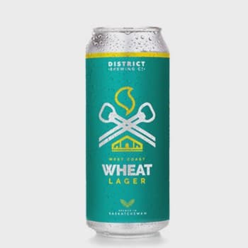 4C DISTRICT WEST COAST WHEAT LAGER 473ML - LB10120 - The LB Liquor in Estevan and Weyburn, Saskatchewan